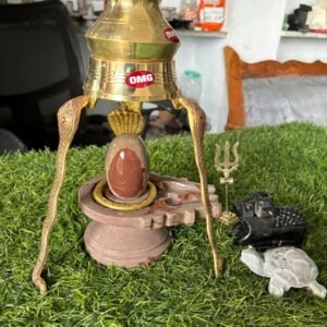 Travel Puja Kit with 1 inch Shivling