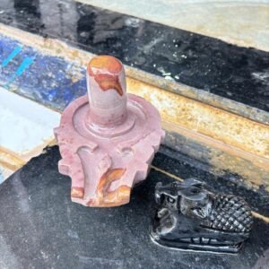 Silver Capped Shivling Pendant