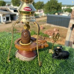 Rare Antique Narmadeshwar Shivling 6 inch