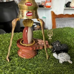 Gold Plated Trishul Shivling Locket